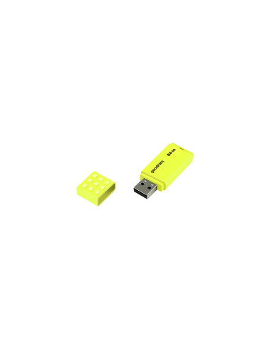 Usb 2.0 goodram 64gb ume2 amarillo