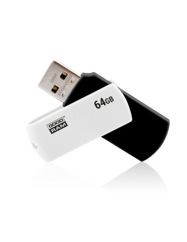 Usb 2.0 goodram 64gb uco2 negro blanco