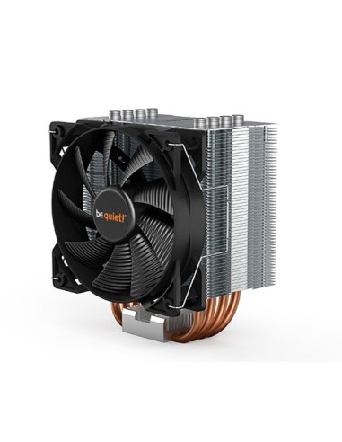 Ventilador disipador gaming be quiet! pure rock 2 bk006 155mm altura - compatible intel y amd