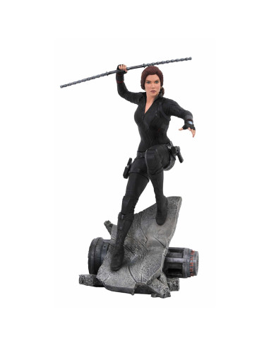 Figura diamond collection marvel avengers black widow resina 30 cm premier collection