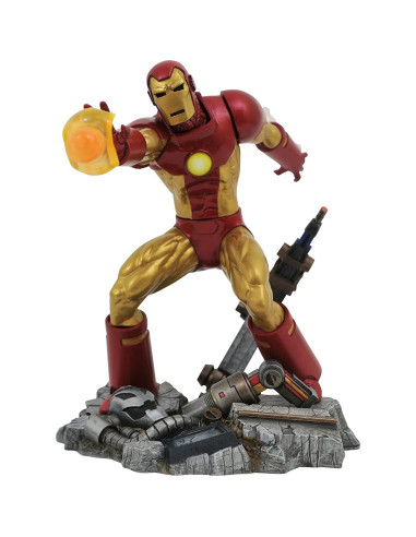 Figura diamond collection gallery marvel iron man armadura mark xv