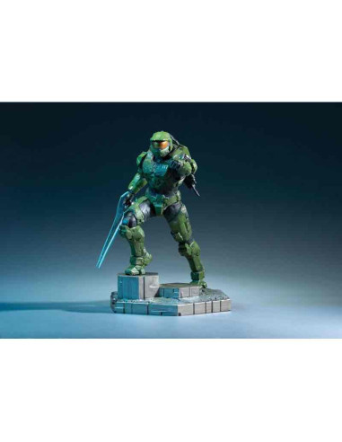 Figura dark horse master chief with grappleshot  halo infinite