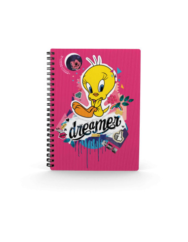 Libreta efecto 3d sd toys looney tunes piolin dreamer