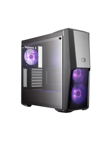 Caja ordenador gaming atx coolermaster masterbox mb500 cristal templado -  atx -  ven  rgb