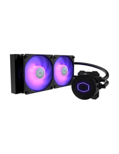 Refrigeracion liquida coolermaster ml240l v2 rgb multisocket - 2 x sickleflow 120 rgb