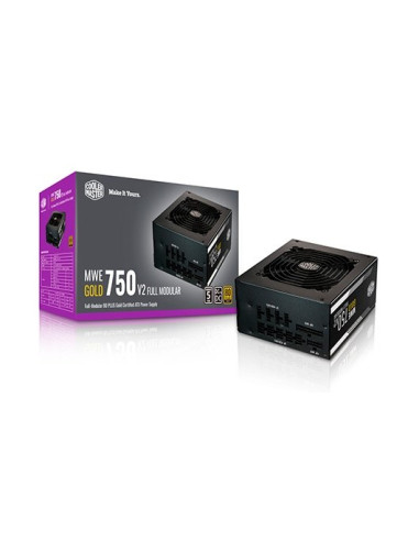 Fuente alimentacion coolermaster mwe gold v2 gaming atx 750w