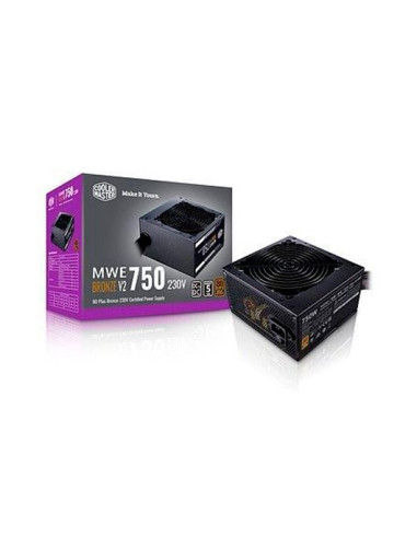 Fuente de alimentacion coolermaster mwe bronce v2 gaming atx 750w