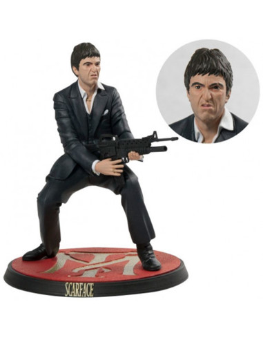 Figura sd toys cine scarface tony montana disparando