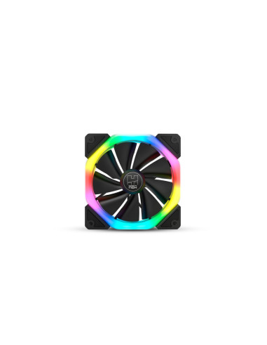 Ventilador caja nox hummer d - fan 120mm rgb