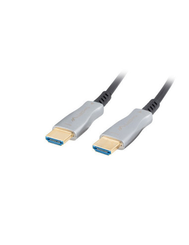 Cable hdmi lanberg m - m v2.0 optico aoc 50m negro