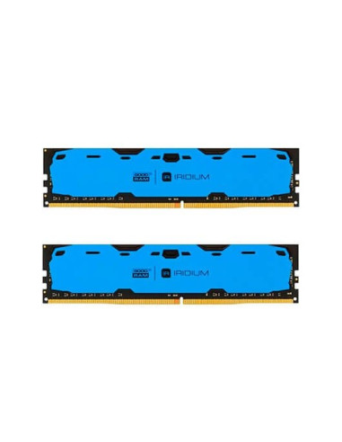 Memoria ram ddr4 8gb 2x4gb 2400mhz goodram irdm azul cl 15 -  1.2v