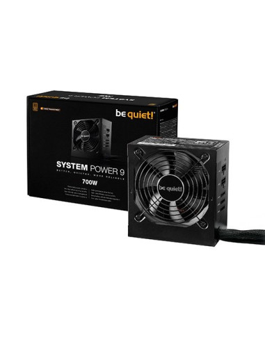 Fuente alimentacion be quiet! system power 9 cm bn303 gaming atx 700w