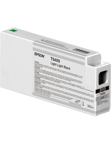 Cartucho tinta epson t54x900 ultrachrome hdx - hd light light black 350ml