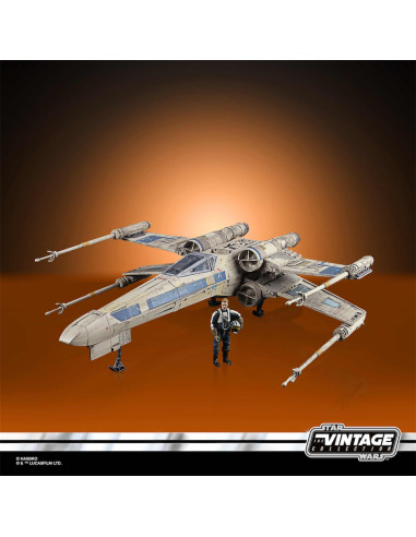 Replica hasbro star wars caza ala - x anton merrick rogue squadron