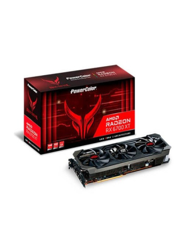 Tarjeta grafica powercolor radeon rx 6700xt red devil oc 12gb gddr6