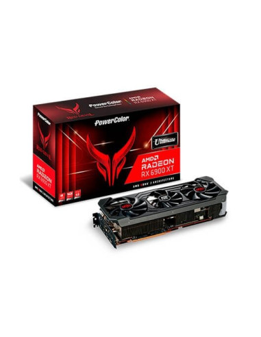 Tarjeta grafica powercolor radeon rx 6900xtu red devil oc 16gb gddr6