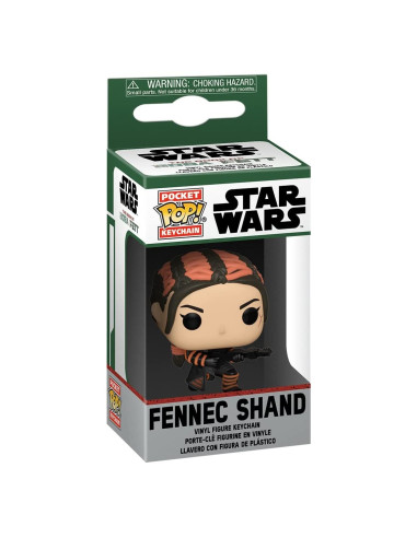 Funko pop keychain llavero star wars the book of boba fett fennec