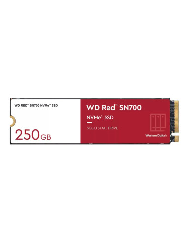 Disco duro interno ssd wd western digital red sn700 250gb nas nvme