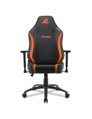 Silla gaming sharkoon sgs20 negro - naranja