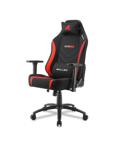 Silla gaming sharkoon sgs20 fabric negro - rojo