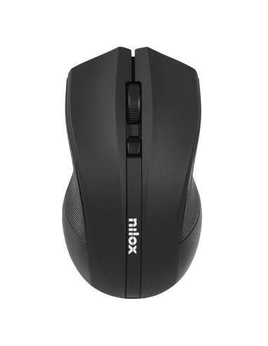 Mouse raton nilox mowi1001 wireless inalambrico 1600 dpi negro