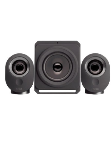 Altavoces pc nilox 2.1 35w rms negro