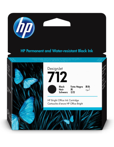 Cartucho tinta hp 712 negro xl