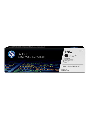 Multipack toner hp 128a pack ahorro negro x 2