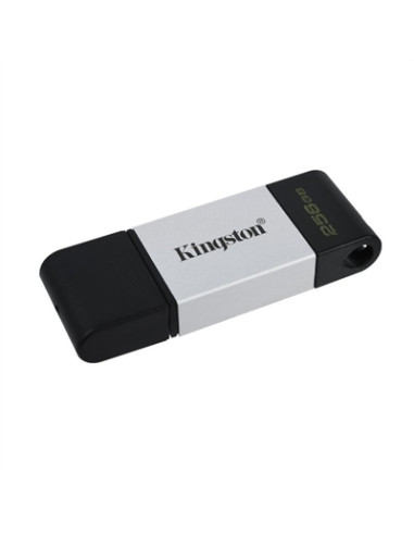 Memoria usb 3.2 tipo c kingston 256gb datatraveler dt80