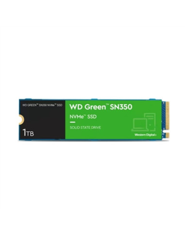 Disco duro interno ssd wd western digital green sn350 wds100t3g0c 1tb pci express nvme