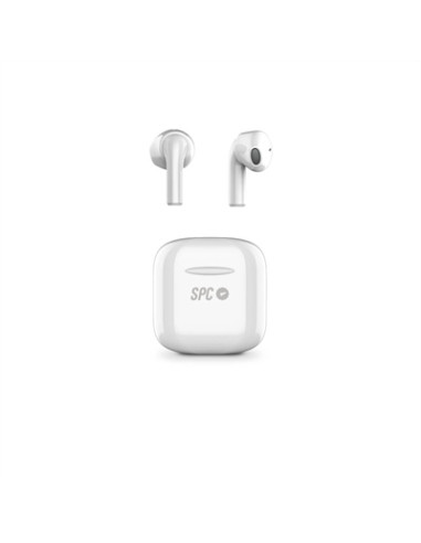 Auriculares micro spc zyon pro blanco bluetooth -  estuche de carga -  ipx4