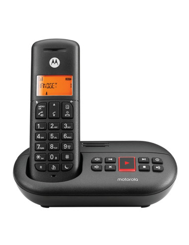 Telefono motorola dect e211 wireless inalambrico con contestador