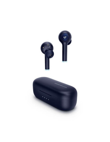 Auriculares micro energy sistem style 7 true navy true wireless estereo -  carga inalambrica - estuche carga