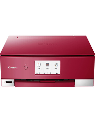 Multifunción inyección canon pixma ts8352a color wifi duplex rojo