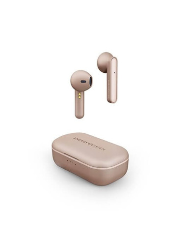 Auriculares micro energy sistem style 3 true rosa true wireless estereo -  bluetooth 5 -  estuche de carga