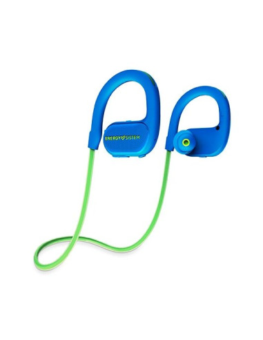 Auriculares micro energy sistem running 2 verde neon bluetooth - in ear - banda para cuello - ligeros