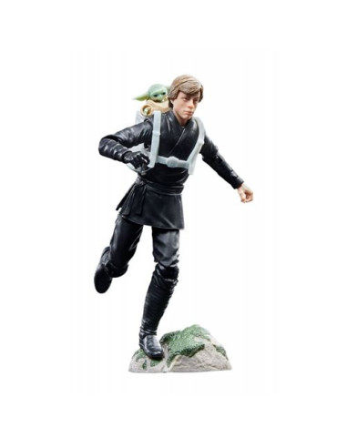 Figura hasbro star wars the black series luke skywalker & grogu