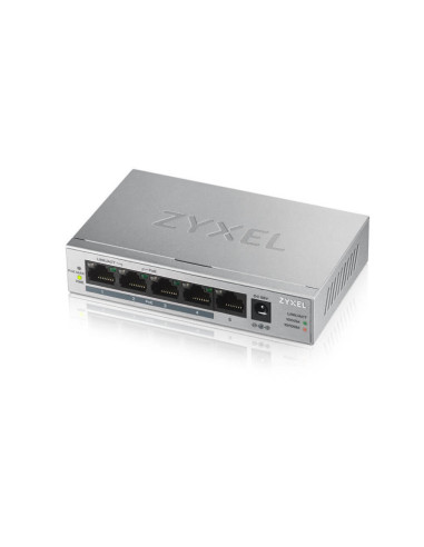 Switch 5 puertos zyxel - full duplex 10 - 100 - 1000 poe gs1005hp