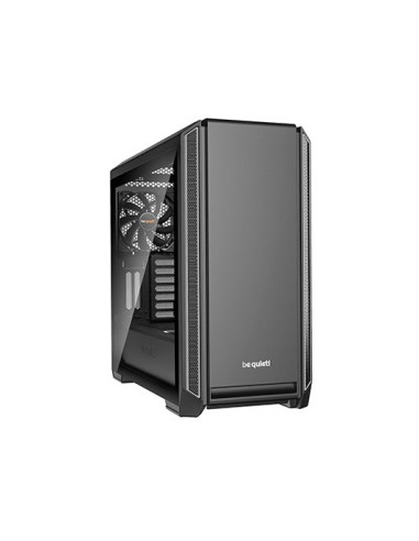 Caja ordenador gaming e - atx be quiet! silent base 601 window black - silver 2 ventiladores -  insonorizada -  cristal templad