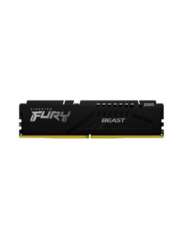 Memoria ram ddr5 8gb kingston - 5600mhz - pc5 44800 - fury beast - cl 40 - 1.25v