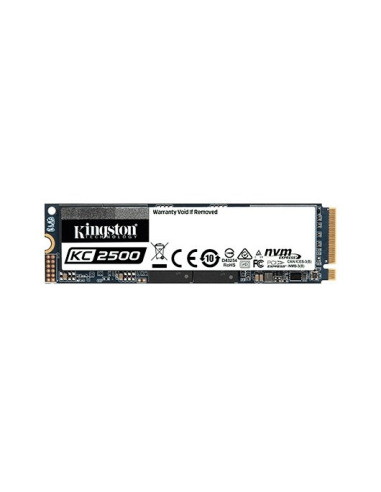 Disco duro interno ssd kingston kc2500 2280 2tb m.2 nvme