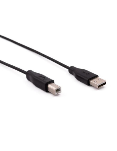 Cable usb tipo a a  usb tipo b nilox 1.8m -  macho - macho -  negro