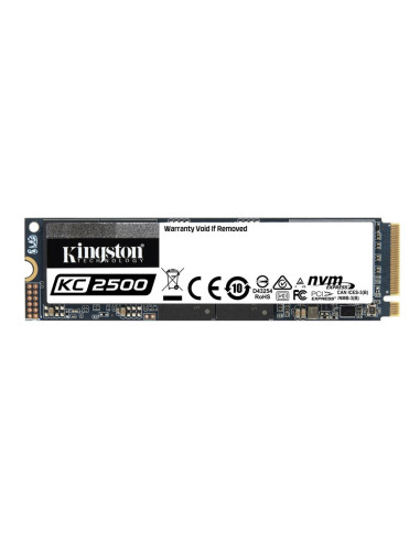 Disco duro interno ssd kingston kc2500 500gb m.2 nvme