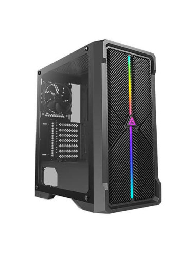 Caja ordenador gaming antec nx420 atx 2 x usb 2.0 1 x usb 3.0 sin fuente argb