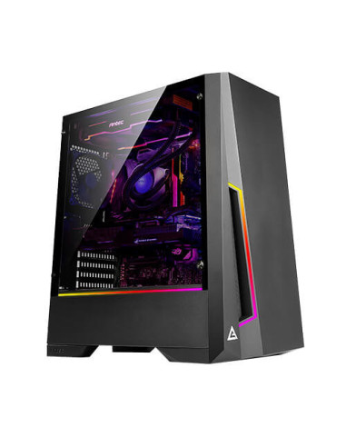 Caja ordenador gaming antec dp501 atx 2 x usb 3.2 sin fuente argb negro