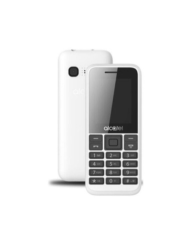 Telefono movil alcatel 1068d warm white dual sim -  1.8pulgadas -  micro sd hasta 32gb -  400mah