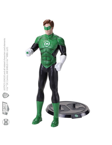 Figura the noble collection bendyfigs dc comics linterna verde