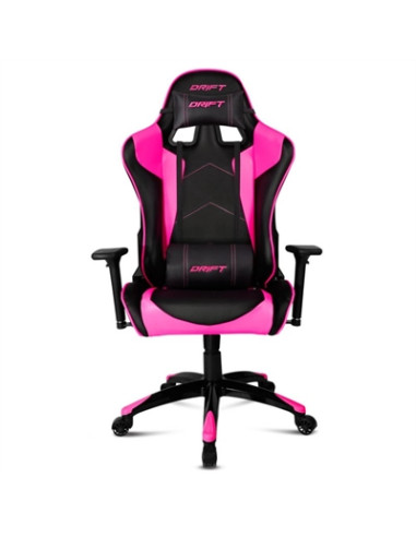 Silla gaming drift dr300 negro - rosa