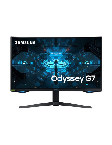 Monitor led 31.5pulgadas samsung lc32g75tqsrxen odyssey g7 curva va -  wqhd -  dp -  hdmi -  240hz -  1ms -  g - sync -  vesa