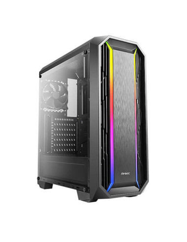 Caja ordenador gaming antec nx201 atx 2 x usb 2.0 1 x usb 3.0 sin fuente negro